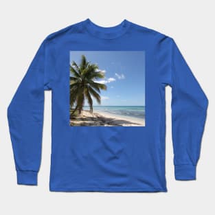 Isla Saona Caribbean Paradise Beach Long Sleeve T-Shirt